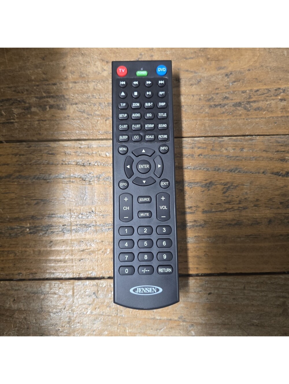 JENSEN PXXRCASA Remote Control for JE1912LED JE2412LED JE1909 JE1911 JE2411